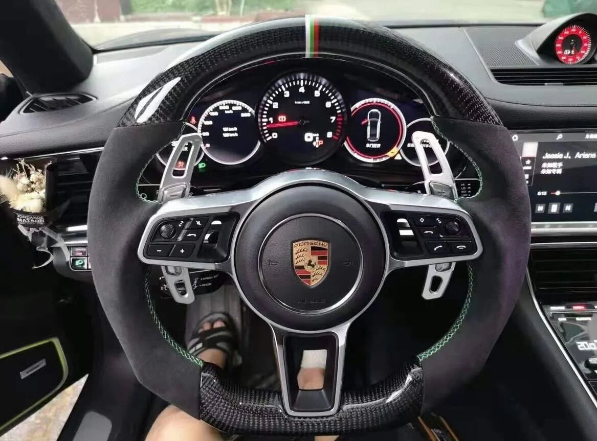 Porsche - Carbon Fiber Steering Wheel (Custom)