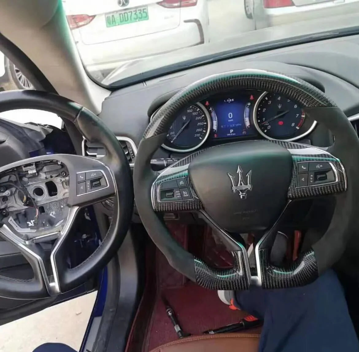Maserati - Carbon Fiber Steering Wheel (Custom)