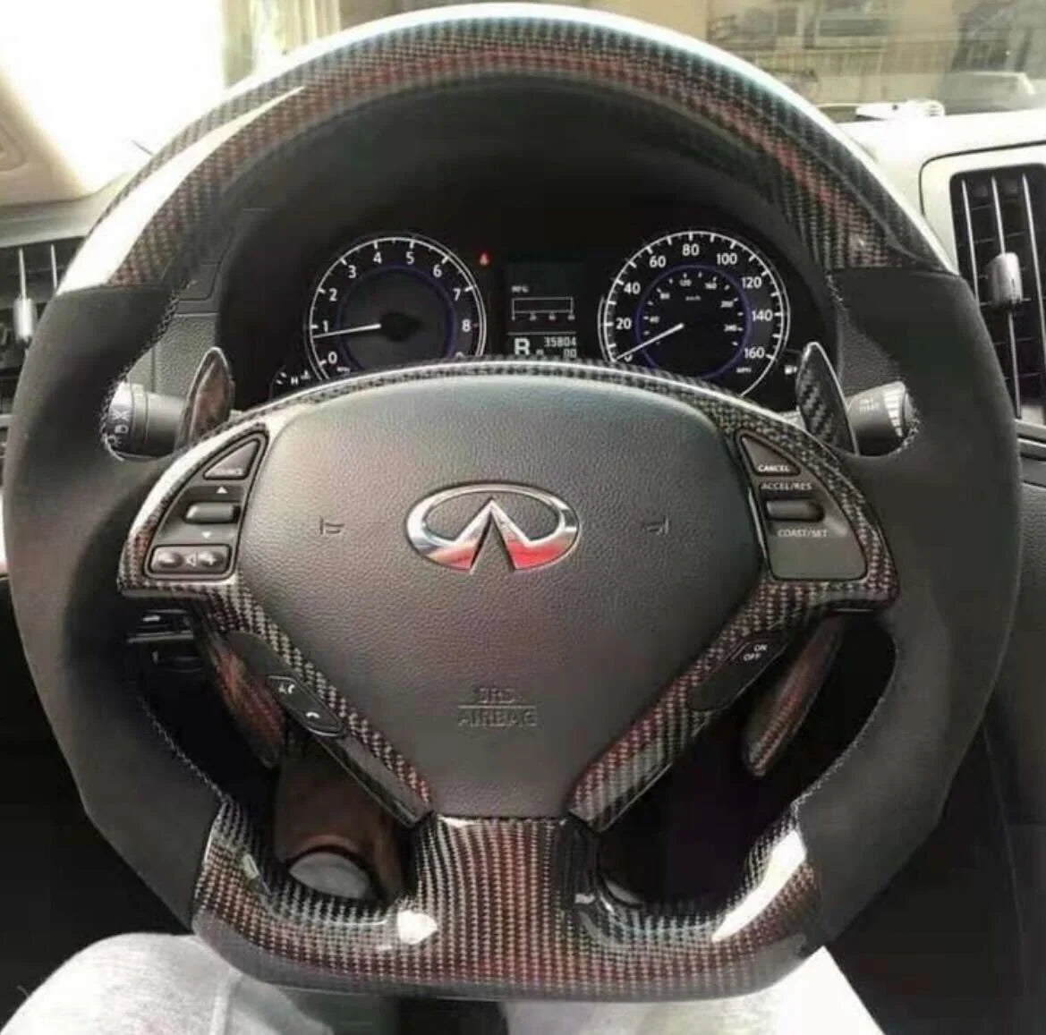 Infiniti - Carbon Fiber Steering Wheel (Custom)