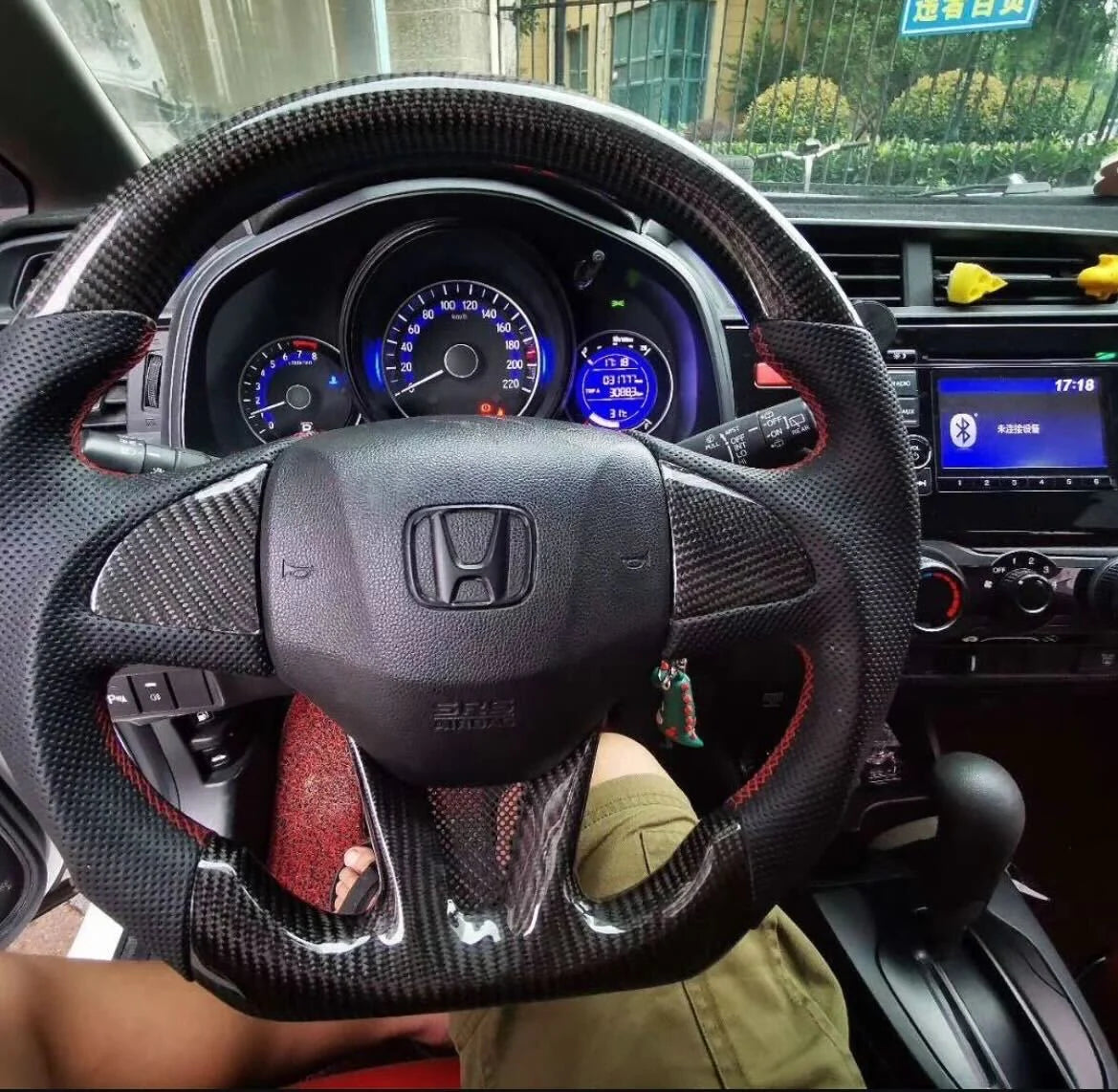 Honda - Carbon Fiber Steering Wheel (Custom)